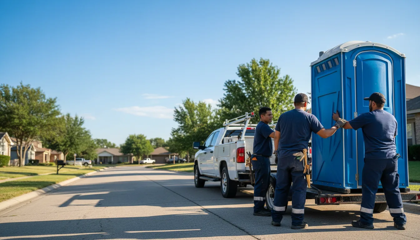 Portable Toilet Rental in East Saint Louis, IL near me